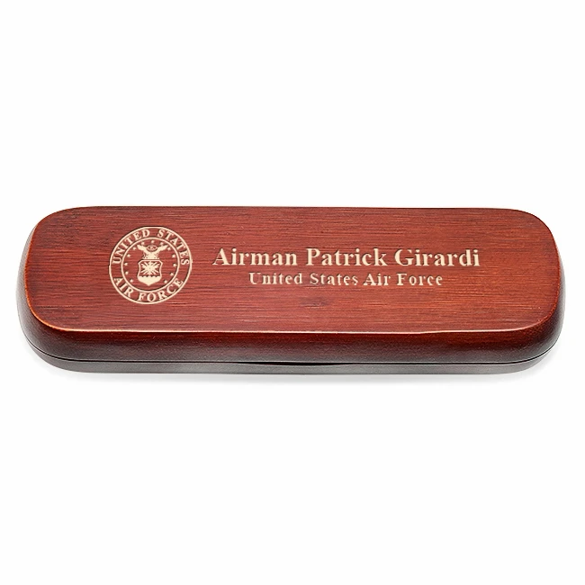 Air Force Cherrywood Double Pen And Box Set 2 Air Force Cherrywood Double Pen And Box Set - Image 2