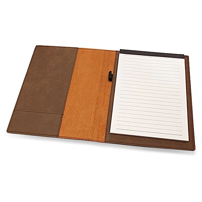 Baseball Coach S Personalized Brown Leatherette Portfolio 2 Baseball Coach S Personalized Brown Leatherette Portfolio - Image 2