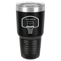 Basketball Coach S Black Polar Camel Tumbler
