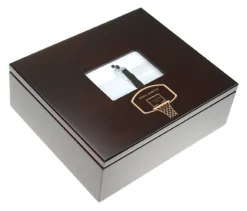 Basketball Coach S Personalized Keepsake Box With Picture Frame Lid