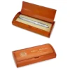 Diamond Cut Personalized Ballpoint Pen With Wood Box For Firefighters