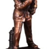 Firefighter In Front Of Hydrant Personalized Award
