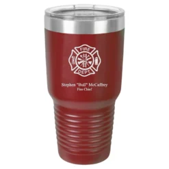 Firefighter S Personalized 30 Ounce Polar Camel Tumbler