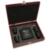 Groomsman S Personalized Black Flask WitP