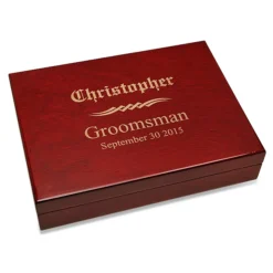 Groomsman S Gift Piano Finish 30 Cigar P