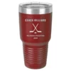 Hockey Coach S Maroon Polar Camel Tumbler