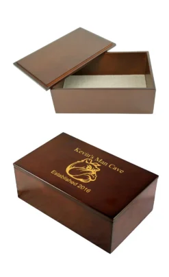 Man Cave Espresso Finish Desktop KeepsP