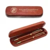 Marines Cherrywood Double Pen And Box Set