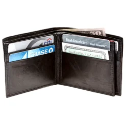 Men S Bifold Wallet With ID & Credit CarP 8 Men S Bifold Wallet With ID & Credit CarP -Deals Zippo Gifts Store men s bifold wallet with id credit card flap 161