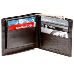 Men S Bifold Wallet With Removable Credit Card/ID Sleeve -Deals Zippo Gifts Store men s bifold wallet with removable credit card id sleeve 160