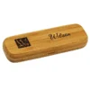 Monogram Bamboo Engraved Wood Pen And Box
