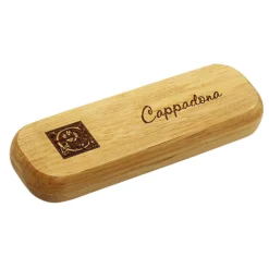 Monogram Maple Wood Double Pen And Box Set