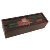Monogram Single Bottle Wine Presentation Box With See-Through Lid