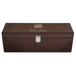 Monogram Single Bottle Wine Presentation Box With Tools