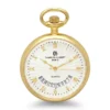 Open Face Quartz Charles Hubert Pocket Watch & Chain #3671