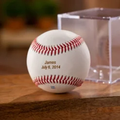 Personalized Baseball And Holder