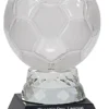 Personalized Crystal Soccer Award