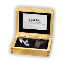Personalized Silver Whistle Gift Set