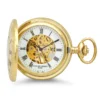 Gold Mechanical Executive Charles Hubert Pocket Watch And Chain #3558