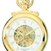 Gold Open-Faced Charles Hubert Pocket Watch & Chain #3903-G