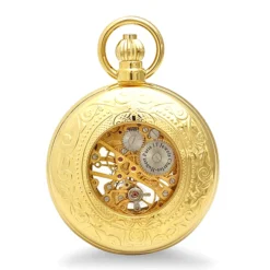 Gold Charles Hubert Mechanical Pocket Watch & Chain #3527 -Deals Zippo Gifts Store polished gold pocket watch chain by charles hubert 3527 81