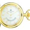 Gold Charles Hubert Pocket Watch & Chain #3900-G
