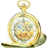 Gold Charles Hubert Pocket Watch & Chain #3904-G