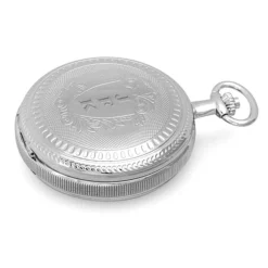 Polished Silver Mechanical Pocket Watch & Chain By Charles Hubert #3537 -Deals Zippo Gifts Store polished silver mechanical pocket watch chain by charles hubert 3537 205
