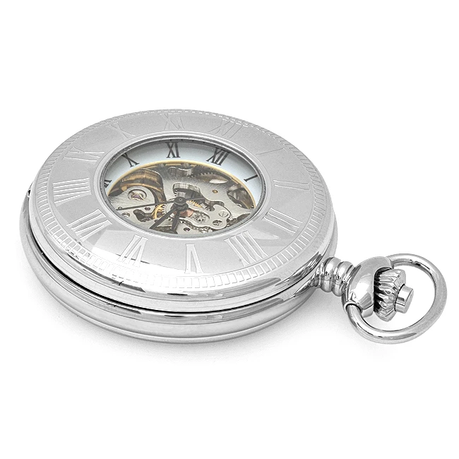 Engraved Men S Charles Hubert Mechanical Pocket Watch #3565 2 Engraved Men S Charles Hubert Mechanical Pocket Watch #3565 - Image 2