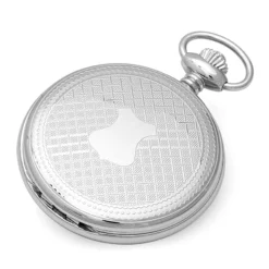 Engraved Quartz Charles Hubert Pocket Watch For Men With Chain #3543 -Deals Zippo Gifts Store polished silver quartz pocket watch chain by charles hubert 3543 68