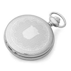 Engraved Quartz Charles Hubert Pocket Watch & Chain #354` -Deals Zippo Gifts Store polished silver quartz pocket watch chain by charles hubert 3544 98