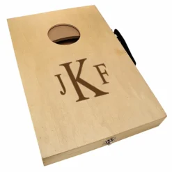 Roman Monogram Mini Cornhole Game
