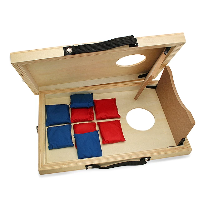 Roman Monogram Mini Cornhole Game 2 Roman Monogram Mini Cornhole Game - Image 2