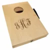 Script Monogram Mini Cornhole Game