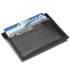 Slimline Personalized Leather Wallet With Magnetic Money Clip -Deals Zippo Gifts Store slimline leather wallet with magnetic money clip free personalization 106