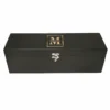 Split Monogram Black Wine Box