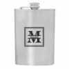Split Monogram Stainless Steel Flask - Free Engraving