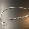 Sterling Silver 11 Charles Hubert Pocket Watch Chain