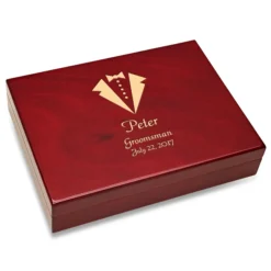 Tuxedo Theme Piano Finish 30 Cigar HumiP