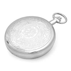 Two Tone Mechanical Charles Hubert Pocket Watch And Chain #3711 -Deals Zippo Gifts Store two tone mechanical pocket watch and chain by charles hubert 3711 81