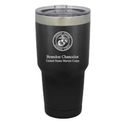 US Marines Emblem Personalized 30 Ounce Tumbler