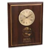 World S Best Boss Cherry Finish Recognition Wall Clock