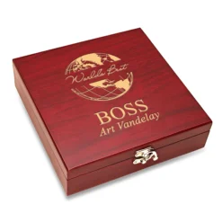 World S Best Boss Flask & Gaming Set