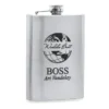 World S Best Boss Stainless Steel Flask