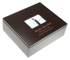 World S Best Dad Treasure Box With PhotoP